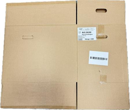 Preview: Wäschekarton Maria bis 25kg Preview: Wäschekarton Maria flach Front