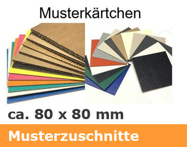 Materialmusterkärtchen ca. 80 x 80mm Materialmusterkärtchen ca. 80 x 80mm